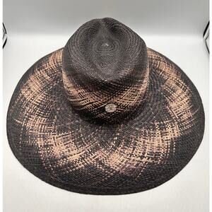 Freya Women's CATNIP Straw Hat Hand Crafted in Ecuador Size Large UPF 50+